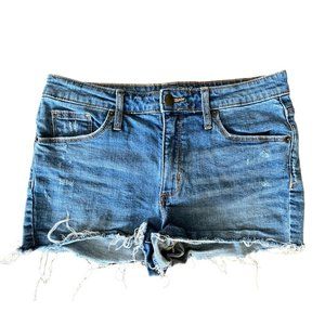 Universal Thread Shorts Women 8 High Rise Shortie Cut Off (W30 L2)